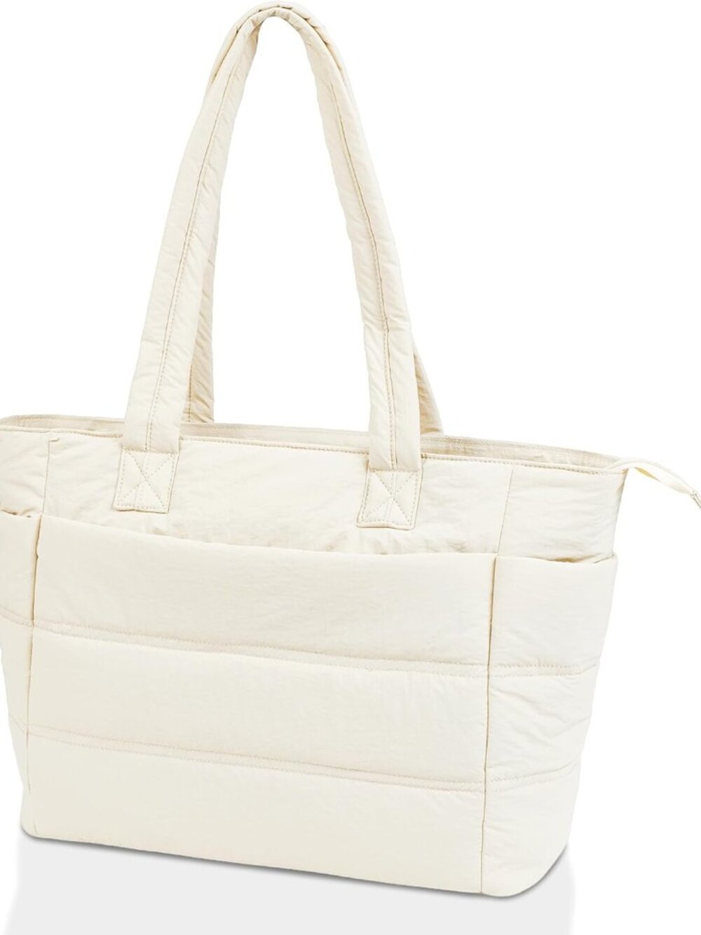 Tote Bag for Women ，Travel Puffy Tote Bag For Women，Puffer Work Tote Handbag、Sho